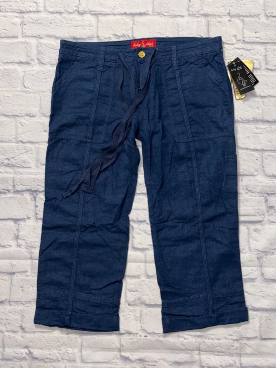 Baby Phat Pants - Baby Phat Women’s Navy Cargo Drawstring Pants